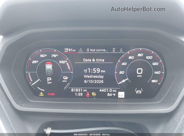 WA142BFZ8PP004189 2023 AUDI Q4 E-TRON Black Widok tylnych siedzeń