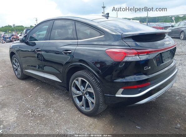 WA142BFZ8PP004189 2023 AUDI Q4 E-TRON Black Tył lewy