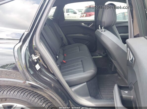 WA142BFZ8PP004189 2023 AUDI Q4 E-TRON Black Widok naklejki z numerem VIN