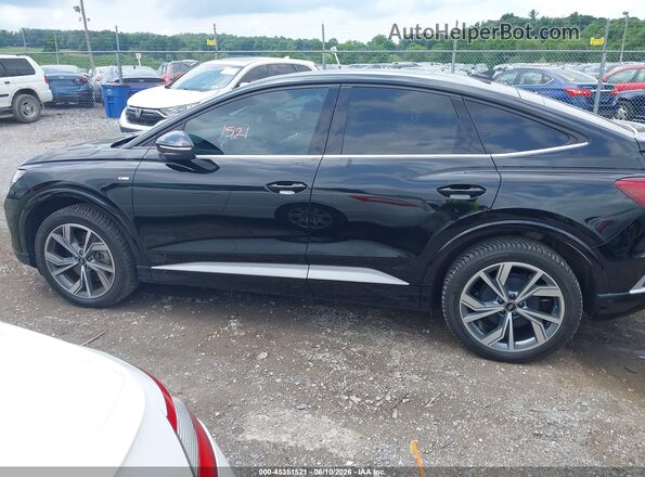 WA142BFZ8PP004189 2023 AUDI Q4 E-TRON Black Widok wnętrza 360 stopni