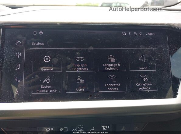 WA142BFZ8PP004189 2023 AUDI Q4 E-TRON Black 