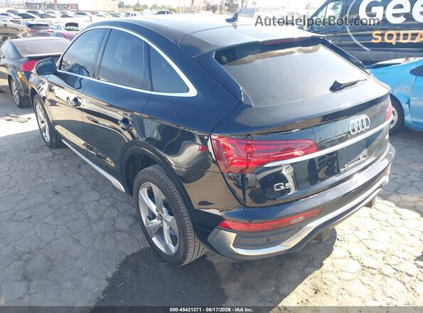 WA14AAFY4M2098536 2021 AUDI Q5 Black უკანა მარცხენა