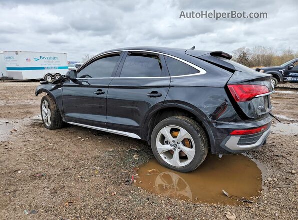 WA15AAFY6M2115759 2021 AUDI Q5 Black უკანა მარცხენა
