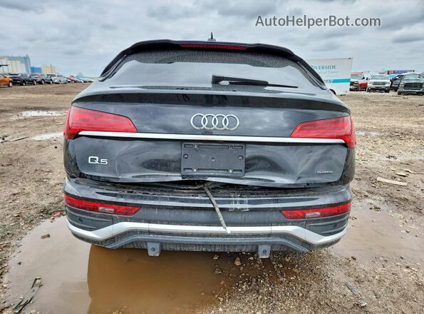 WA15AAFY6M2115759 2021 AUDI Q5 Black უკანა ხედი