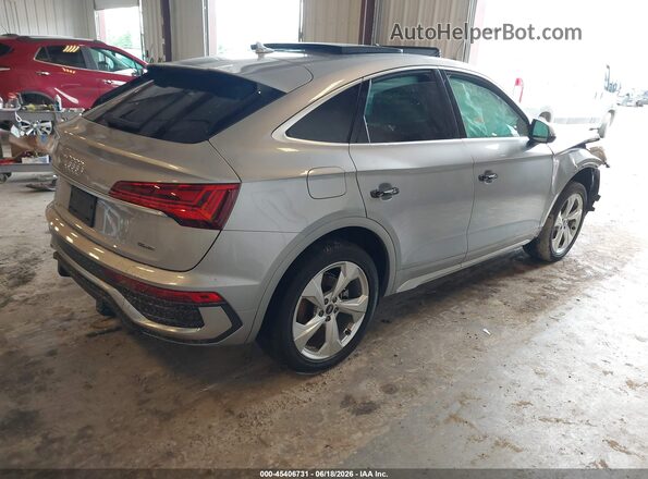 WA15AAFY8P2003713 2023 AUDI Q5 Silver Trasero derecho