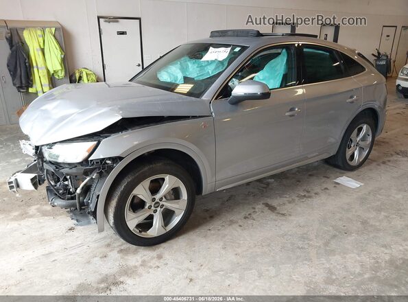 WA15AAFY8P2003713 2023 AUDI Q5 Silver Vista tres cuartos delantera izquierda