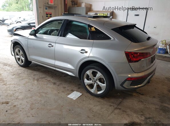 WA15AAFY8P2003713 2023 AUDI Q5 Silver Trasero izquierdo