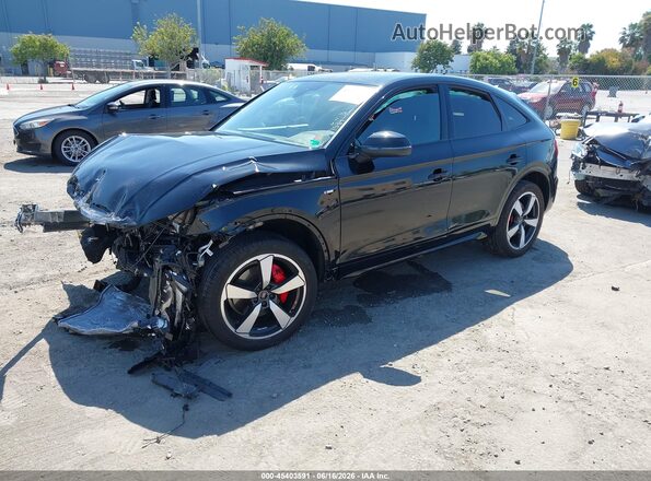 WA15AAFYXR2137755 2024 AUDI Q5 Black Передня ліва чверть