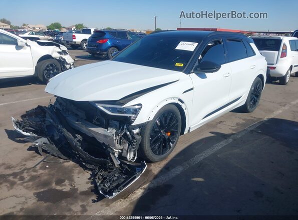 WA15AAGE0RB020190 2024 AUDI Q8 E-TRON Белый Передняя левая четверть