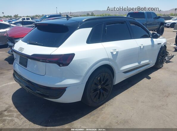 WA15AAGE0RB020190 2024 AUDI Q8 E-TRON Белый Задняя правая четверть