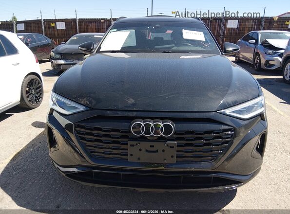 WA15AAGE0RB058342 2024 AUDI Q8 E-TRON Black Rear interior view