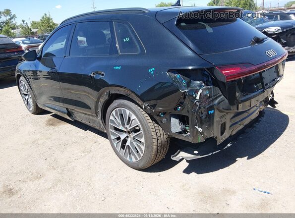 WA15AAGE0RB058342 2024 AUDI Q8 E-TRON Black Rear left