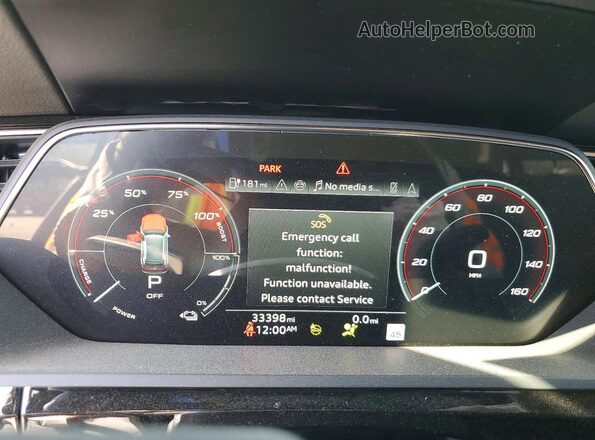 WA15AAGE6RB034840 2024 AUDI Q8 Gray Instrument cluster view