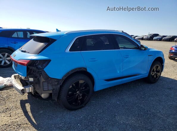 WA15AAGE9RB020348 2024 AUDI Q8 Синий Задняя правая четверть