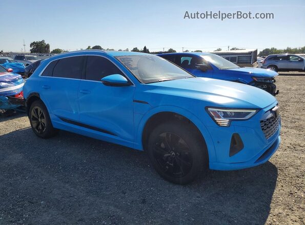 WA15AAGE9RB020348 2024 AUDI Q8 Синий Передняя правая четверть
