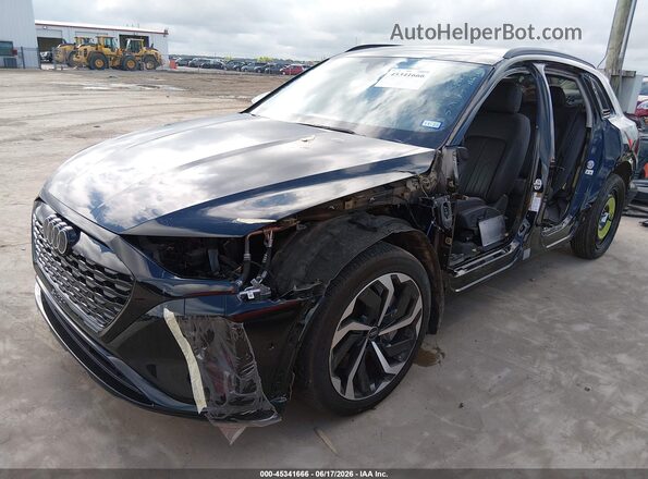 WA15ABGE1RB025128 2024 AUDI Q8 E-TRON Black Vista tres cuartos delantera izquierda