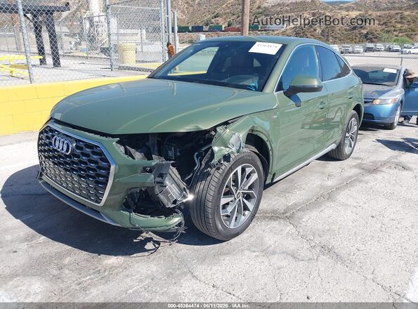 WA16ABFY7P2118801 2023 AUDI Q5 Green Front left