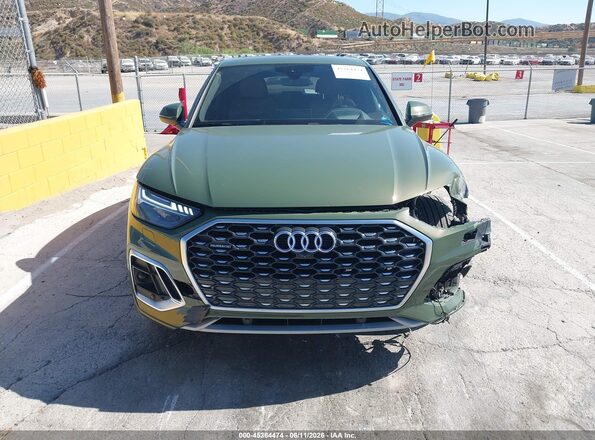 WA16ABFY7P2118801 2023 AUDI Q5 Green Rear interior view