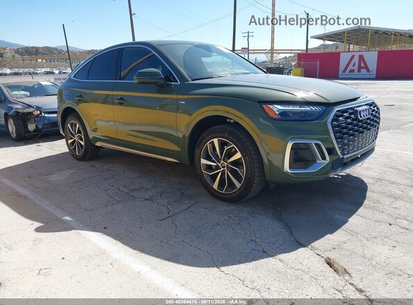 WA16ABFY7P2118801 2023 AUDI Q5 Green 360 interior view