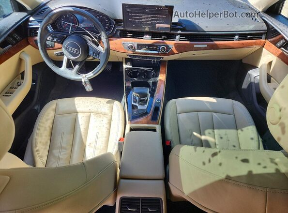 WA17AAF43PA009964 2023 AUDI A4 Charcoal Vista del salpicadero
