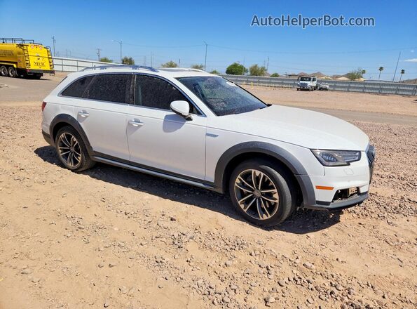 WA17NAF44HA062825 2017 AUDI A4 White Przód prawy