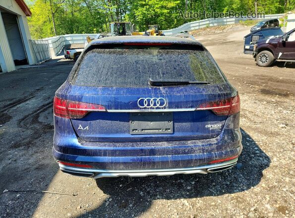 WA18AAF46RA031710 2024 AUDI A4 Blue Հետևի տեսք