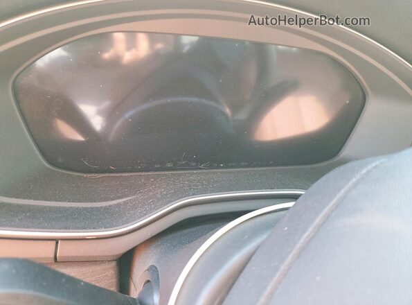 WA18AAF48MA010415 2021 AUDI A4 Black Instrument cluster view