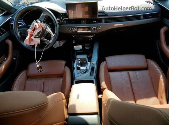 WA18AAF48MA010415 2021 AUDI A4 Black Dashboard view