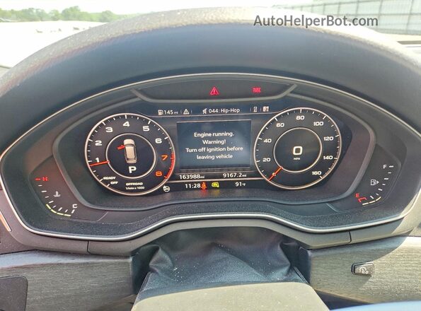 WA18NAF44HA061792 2017 AUDI A4 Green 