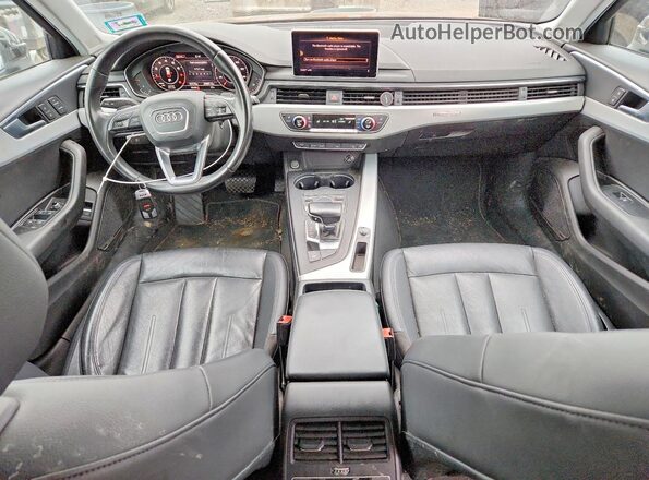 WA18NAF45HA106030 2017 AUDI A4 Black Vista del salpicadero