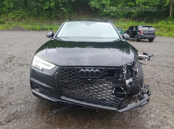 WA19NAF4XJA189898 2018 AUDI A4 Black წინა ხედი