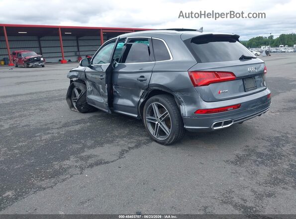 WA1A4AFY1J2054838 2018 AUDI SQ5 Gray Trasero izquierdo