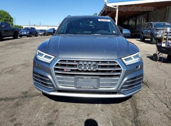 WA1A4AFY2J2020603 2018 AUDI SQ5 Gray Front view