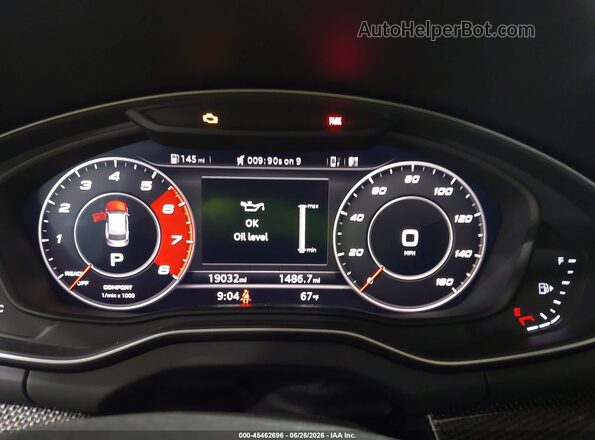 WA1A4AFY9J2212505 2018 AUDI SQ5 White უკანა სავარძლების ხედი