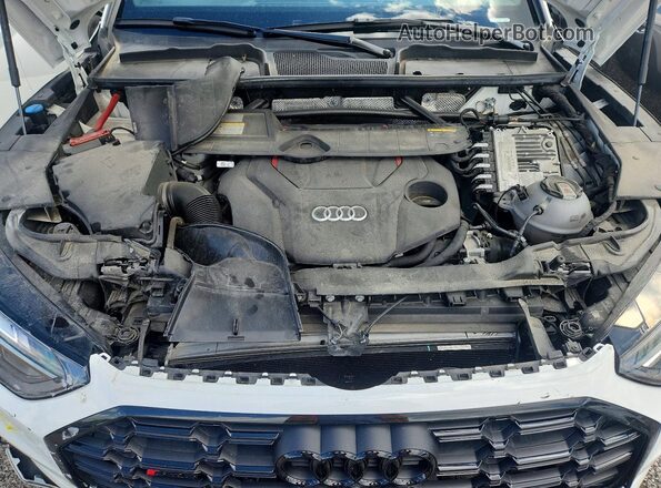 WA1A4AFYXR2114224 2024 AUDI SQ5 White Widok komory silnika
