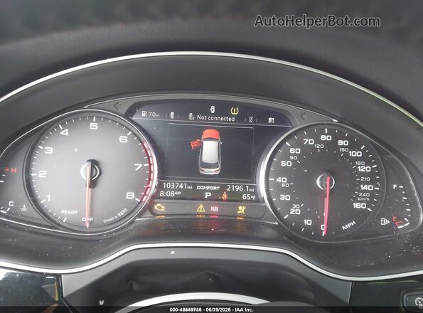 WA1AAAF71JD049644 2018 AUDI Q7 Black Vista interior delantera