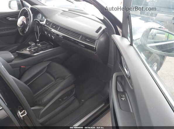 WA1AAAF71JD049644 2018 AUDI Q7 Black Trasero derecho