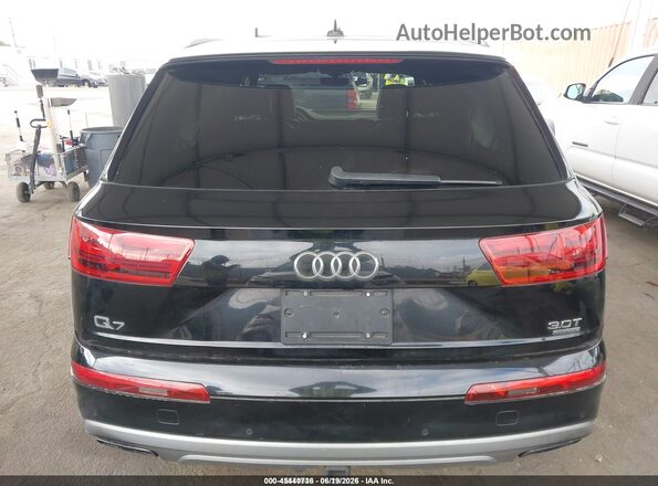 WA1AAAF71JD049644 2018 AUDI Q7 Black Vista del cuadro de instrumentos