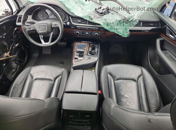WA1AAAF73HD037134 2017 AUDI Q7 Black 