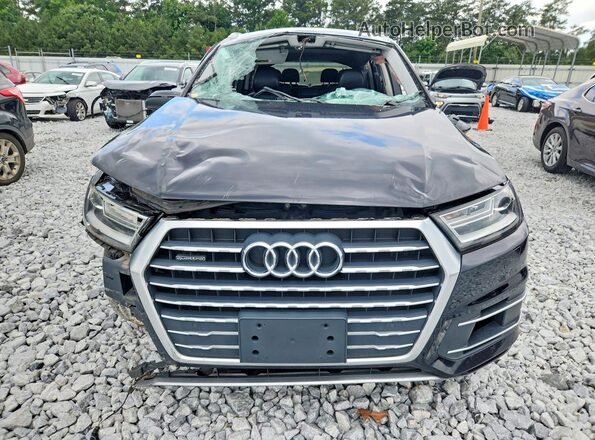 WA1AAAF73HD037134 2017 AUDI Q7 Black 