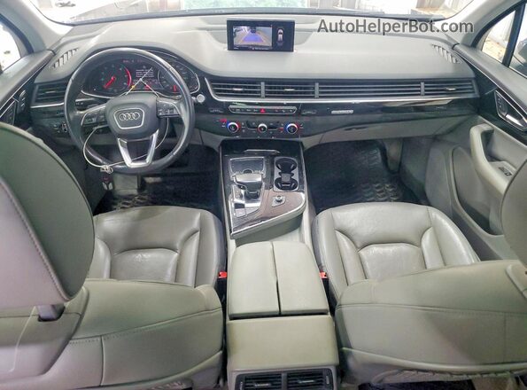 WA1AAAF75HD009318 2017 AUDI Q7 Black 