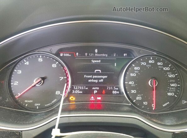 WA1AAAF75HD009318 2017 AUDI Q7 Black 