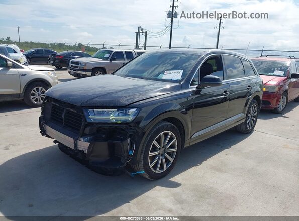 WA1AAAF75KD047848 2019 AUDI Q7 Black Przód lewy