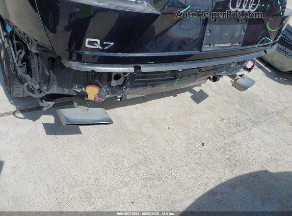 WA1AAAF75KD047848 2019 AUDI Q7 Black Widok z przodu