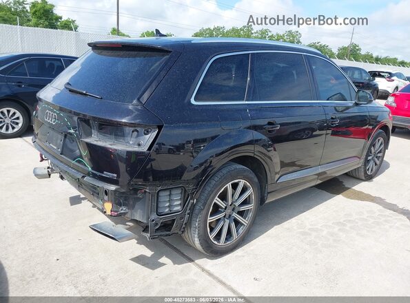 WA1AAAF75KD047848 2019 AUDI Q7 Black Tył prawy