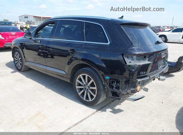WA1AAAF75KD047848 2019 AUDI Q7 Black Tył lewy