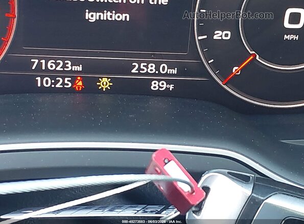WA1AAAF75KD047848 2019 AUDI Q7 Black 