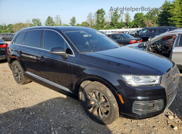 WA1AAAF76HD005049 2017 AUDI Q7 Black Delantero derecho