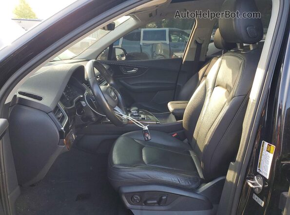WA1AAAF76HD005049 2017 AUDI Q7 Black Vista interior delantera
