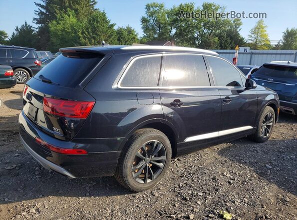WA1AAAF76HD005049 2017 AUDI Q7 Black Trasero derecho